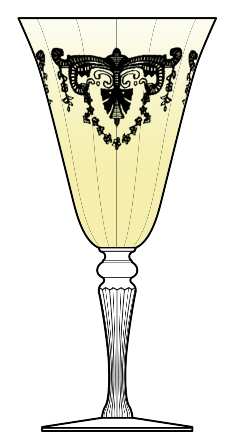 Coronada (Stem 15071 Yellow Bowl) by Tiffin-Franciscan