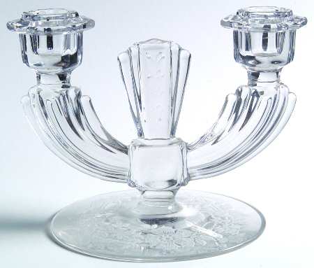 Coronet (Stem 2822) Double Light Candlestick
