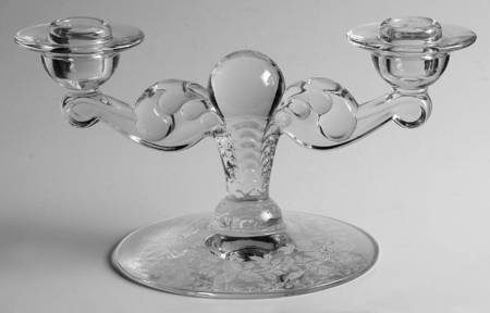 Coronet (Stem 2822) Double Light Candlestick