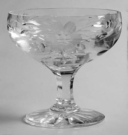 Cut 306 1-2 Low Sherbet by Tiffin-Franciscan