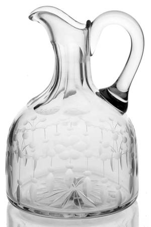 Cut 388 (Stem #14180) Handled Cruet No Stopper