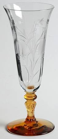 Cut 405 Amber and Clear Parfait