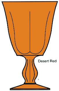 Desert Red (Amber, Heavy Crystal)
