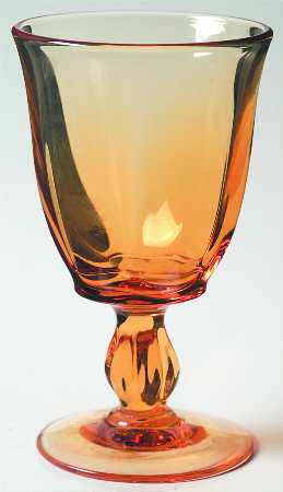 Desert Red (Amber, Heavy Crystal) by Tiffin-Franciscan