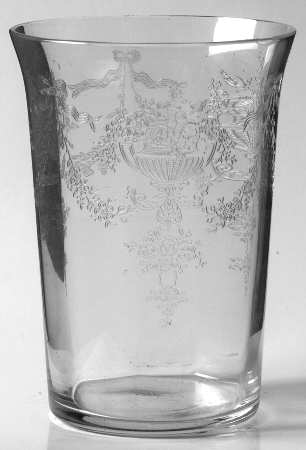 Diana Clear 8 Oz Flat Tumbler