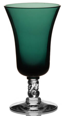 Dolphin Green Juice Glass