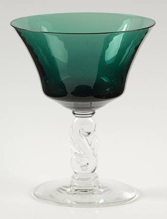 Dolphin Green Champagne/Tall Sherbet