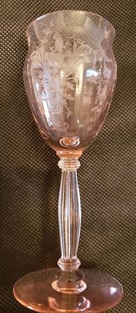 Empire Pink (Stem 15018) Wine Glass
