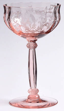 Empire Pink (Stem 15018) Champagne/Tall Sherbet