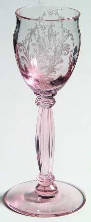 Empire Pink (Stem 15018) Cordial Glass