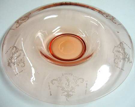 Empire Pink (Stem 15018) 13" Rolled Edge Bowl