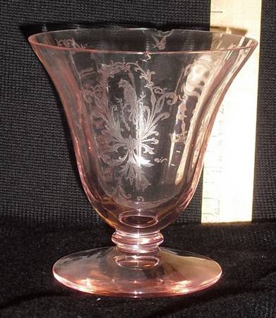 Empire Pink (Stem 15018) Oyster or Fruit Cocktail