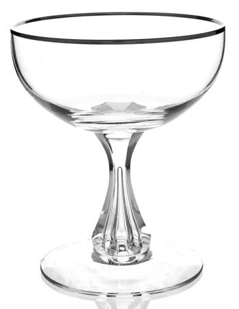 Fairfax Plat Champagne/Tall Sherbet