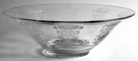 Flanders Clear (Stem 15024-024) Flanged Bowl