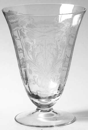Flanders Clear (Stem 15024-024) 8 Oz Footed Tumbler