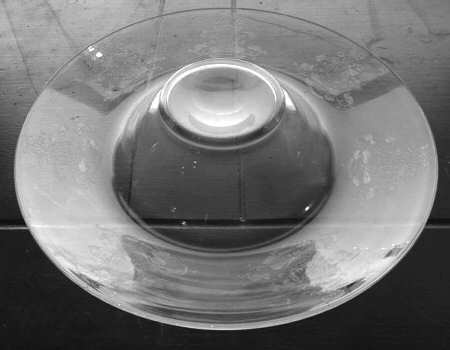 Flanders Clear (Stem 15024-024) 13" Rolled Edge Bowl