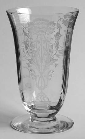 Flanders Clear (Stem 15024-024) 4 Oz Footed Tumbler