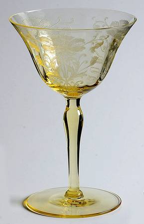 Flanders Yellow (Stem 15047) Champagne/Tall Sherbet