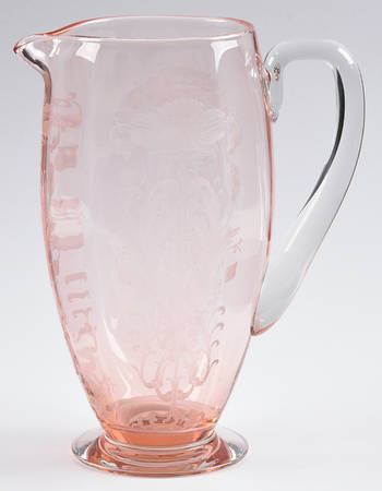 Flanders Pink (Stem 024-15024) Pitcher