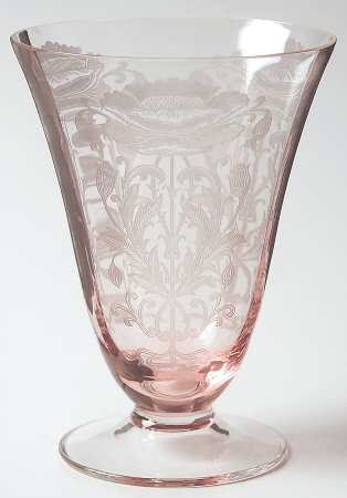 Flanders Pink (Stem 024-15024) 9 Oz Footed Tumbler