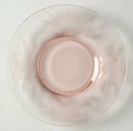 Flanders Pink (Stem 024-15024) Underplate for Finger Bowl