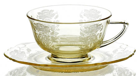 Flanders Yellow (Stem 024-15024) Cup & Saucer Set