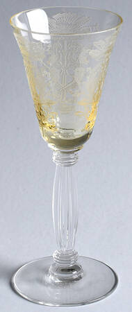 Flanders Yellow (Stem 024-15024) Cordial Glass