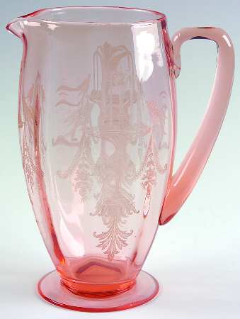 Fontaine Pink Pitcher