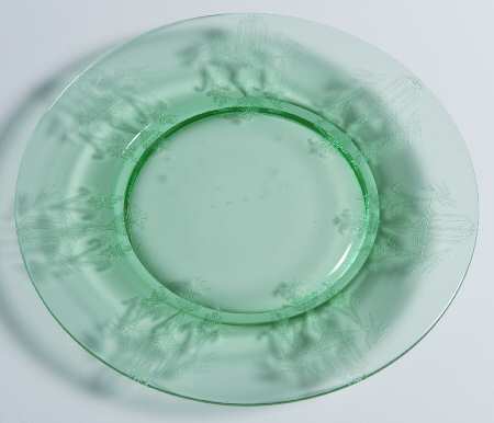 Fontaine Green Clear 8" Salad Plate