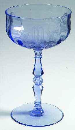Fontaine All Twilight (Blue) Champagne/Tall Sherbet