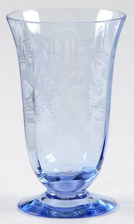 Fontaine All Twilight (Blue) Juice Glass