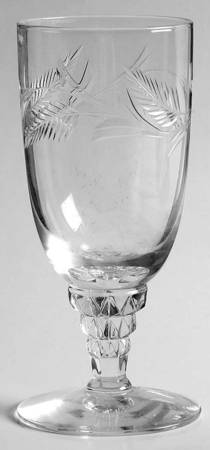 Forever Yours (Gray Cut Wheat) Juice Glass