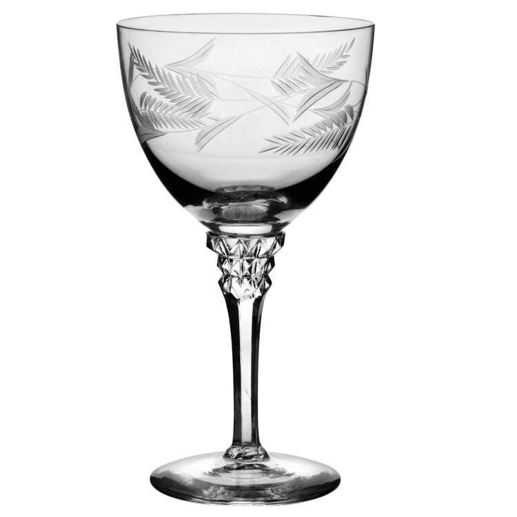 Forever Yours (Polished Cut) Water Goblet