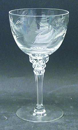 Forever Yours (Polished Cut) Wine Glass