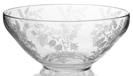 Fuchsia (Etched) 10" Salad Bowl