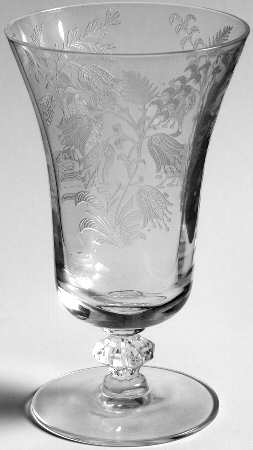 Fuchsia (Etched) Juice Glass