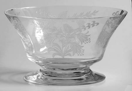 Fuchsia (Etched) Finger Bowl