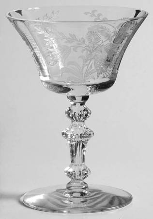 Fuchsia (Etched) Liquor Cocktail