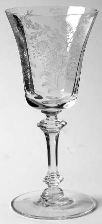 Fuchsia Wine Glass