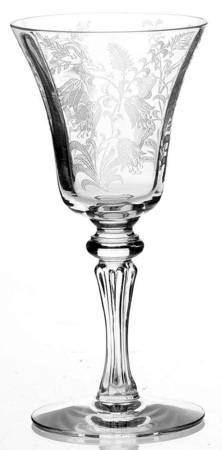 Fuchsia Wine Glass
