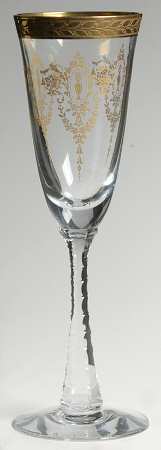 Gold Medallion Fluted Champagne