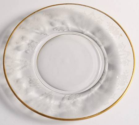Gold Talisman Luncheon Plate