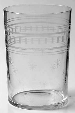Grecian Star 9 Oz Flat Tumbler