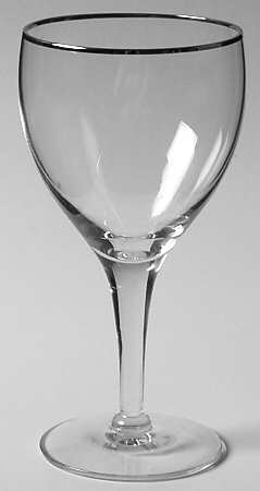 Heirloom (Platinum Trim) Wine Glass