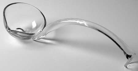 King's Crown-Clear Punch Ladle