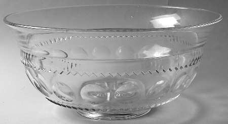King's Crown-Clear Punch Bowl