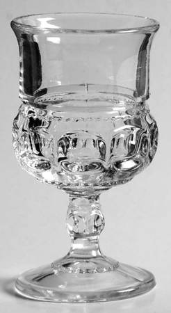 King's Crown-Clear Wine Glass