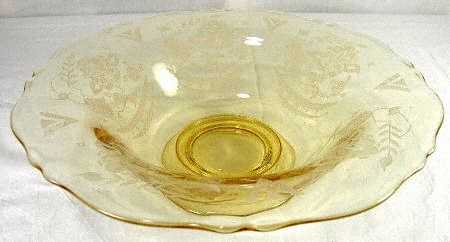 La Salle Yellow Flared Bowl
