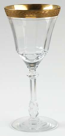Laurel (Gold Encrust) Wine Glass