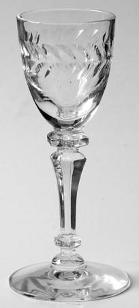 Laurel Wreath Cordial Glass